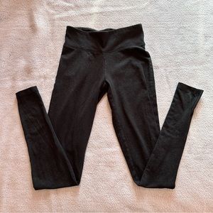 black glitter yoga leggings